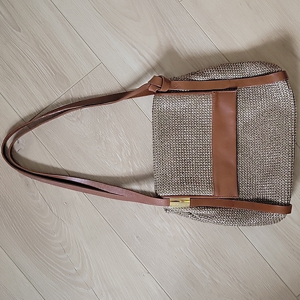 *vintage* raffia bag
